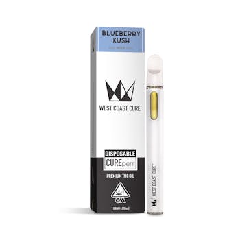 West Coast Cure - 1g Cartridge (Blueberry Kush)
